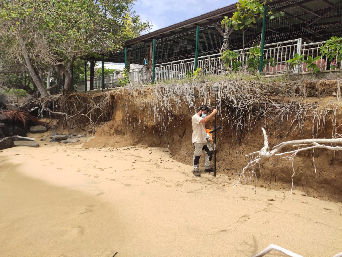 Anse l’Etang en mars 2020