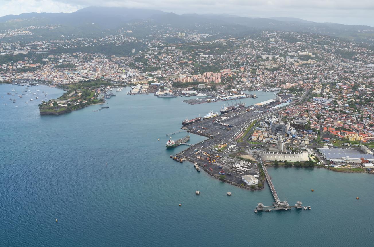 La baie de Fort-de-France