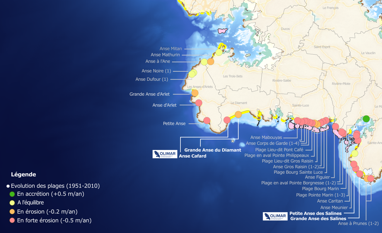 Partie Sud Caraibe
© BRGM
 Partie Sud Caraibe
