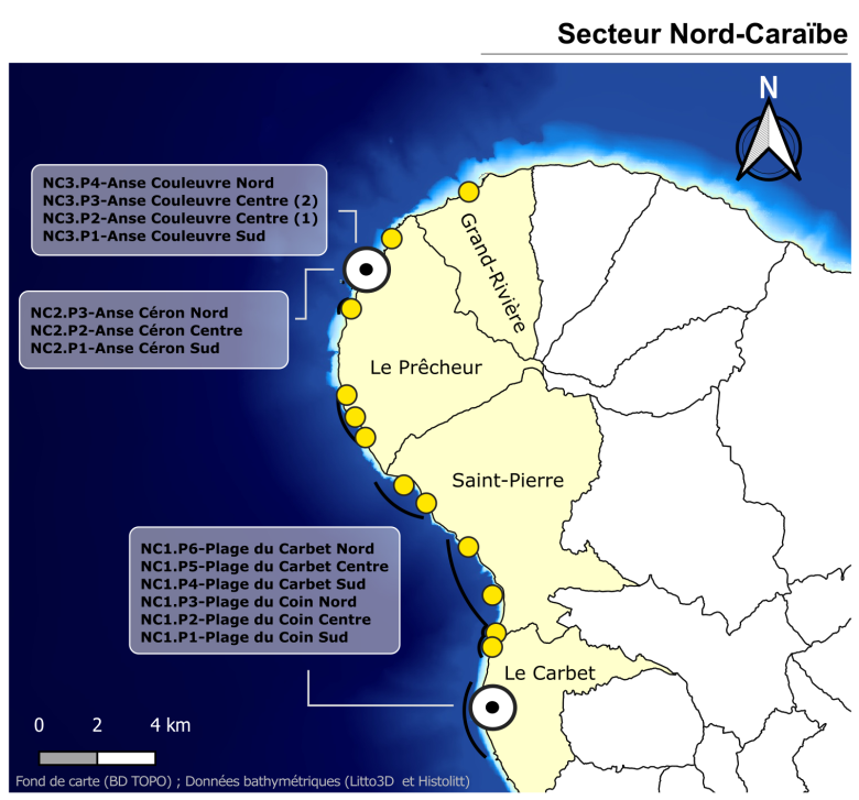 Fiches Transect - Nord Caraibe