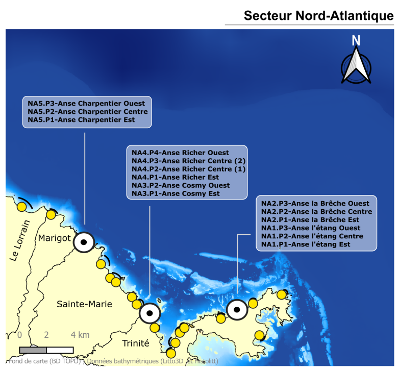 Fiches Transect - Nord Atlantique