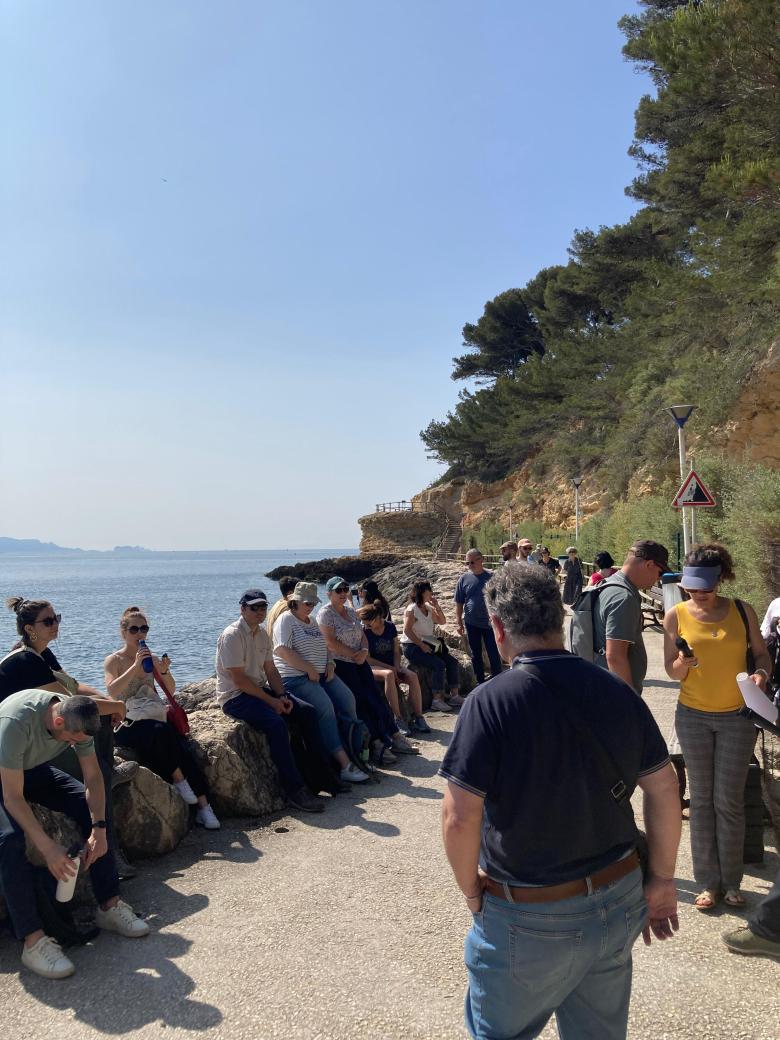 Journée de terrain - Côte Bleue - Chemin du littoral à Carry-le-Rouet